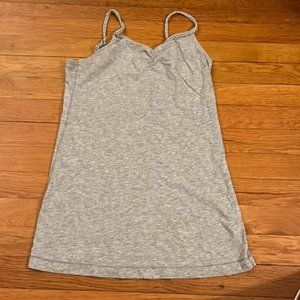 𝅺mudd • gray braided cami • size M • 4/$20